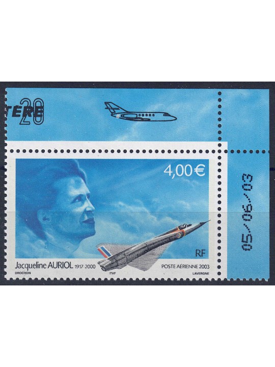 FRANCIA 2003 Jacqueline Auriol (da MF) MNH**