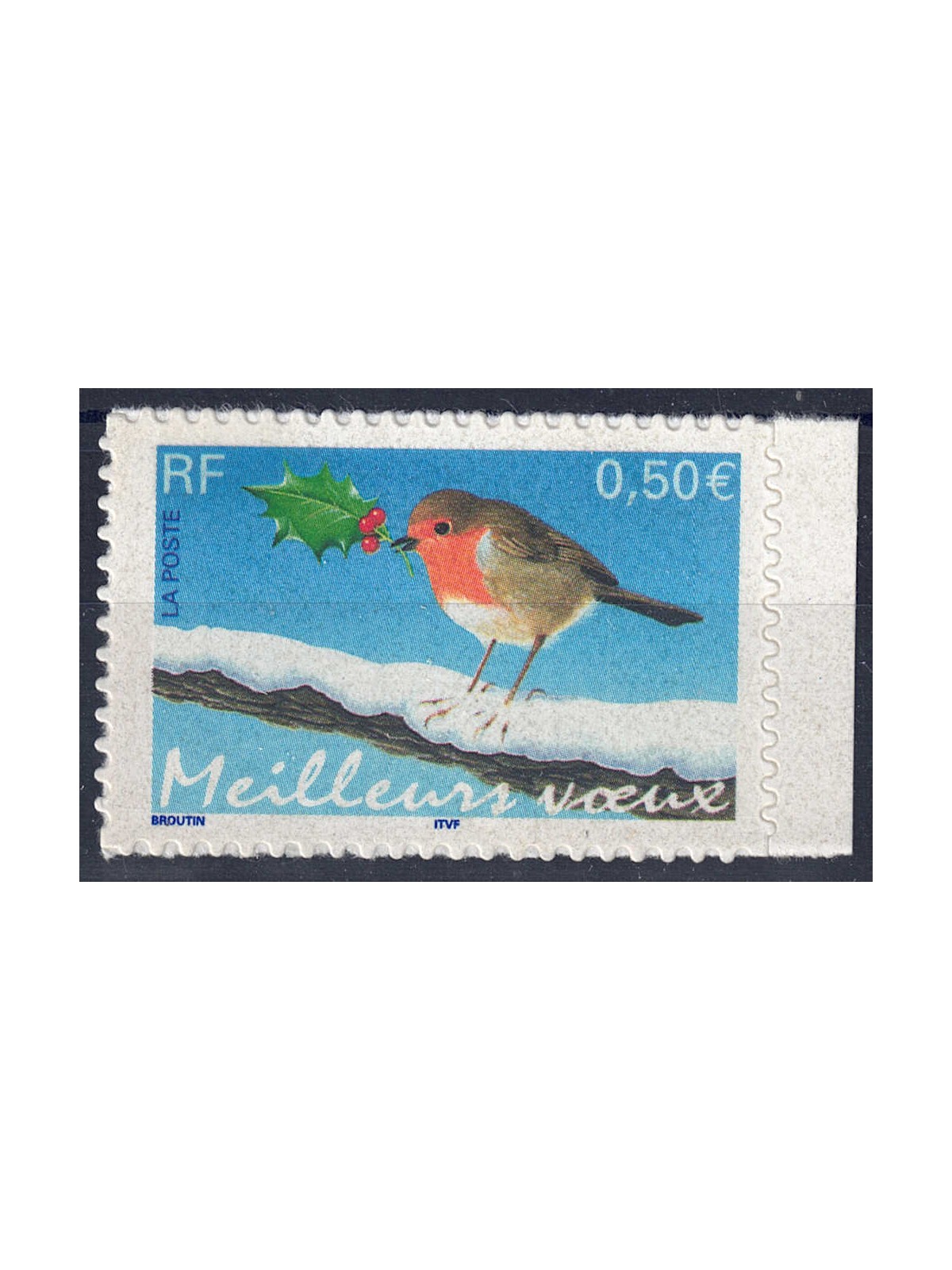 FRANCIA 2003 Auguri per il Nuovo Anno (adesivo) MNH**