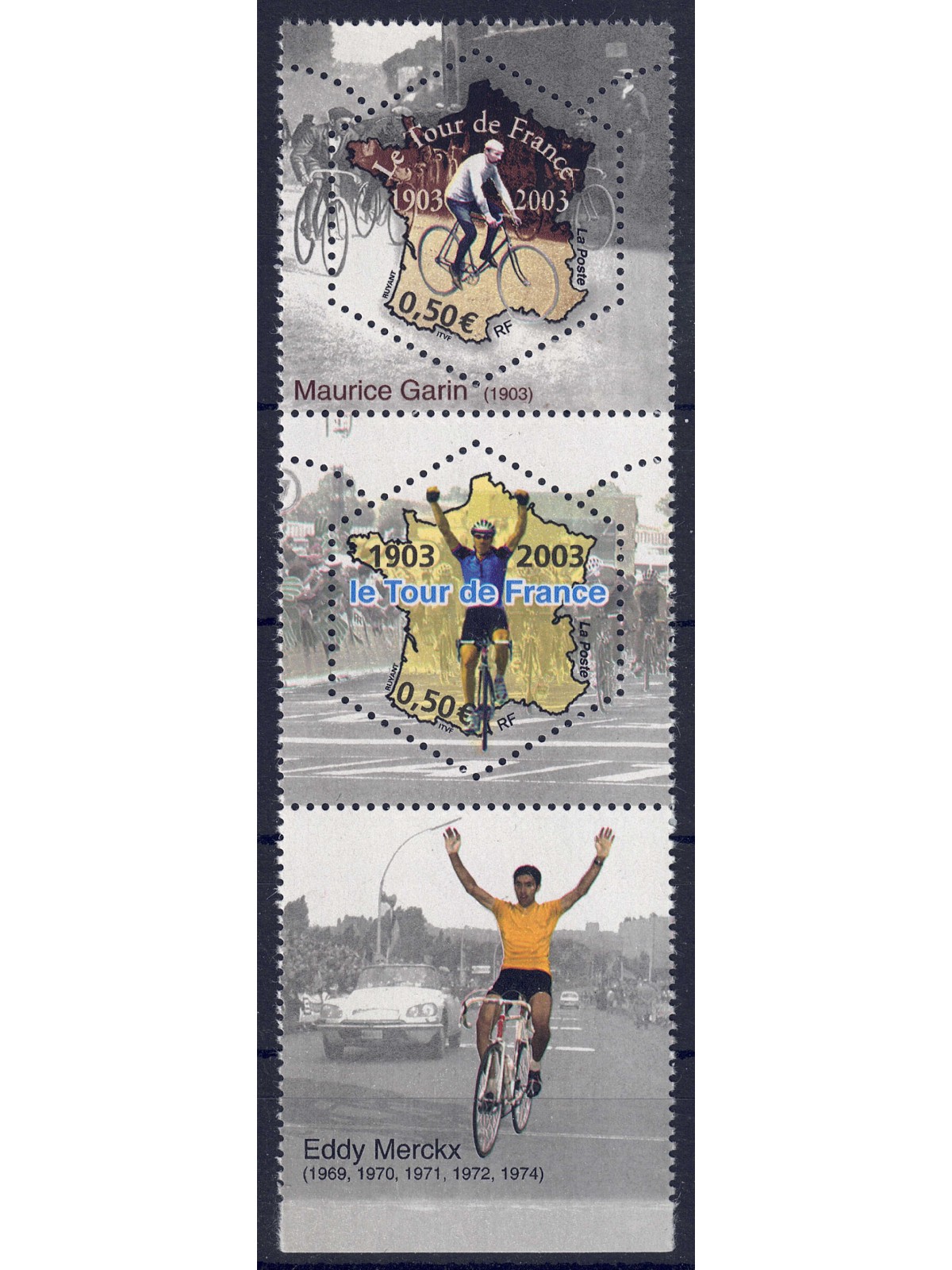 FRANCE 2003 Tour de France 2v MNH**
