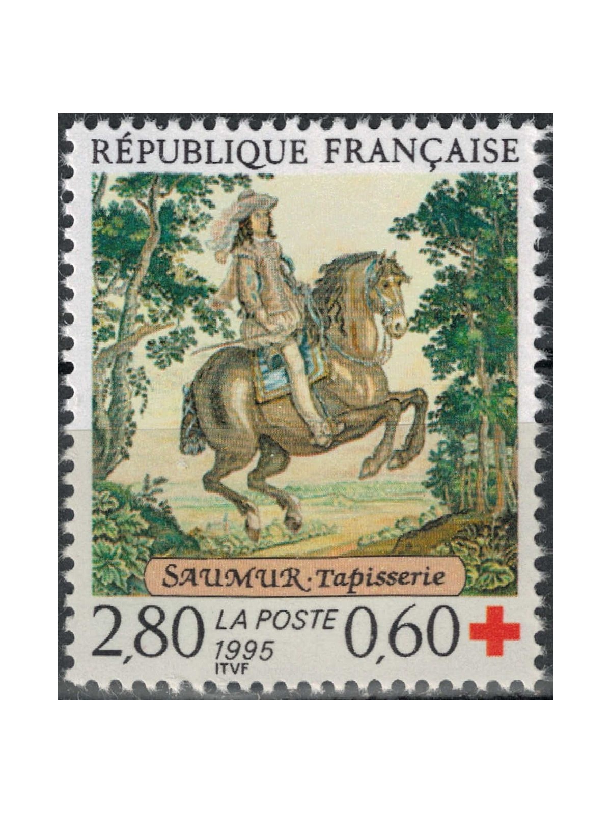 FRANCE 1995 Pro Red Cross MNH**