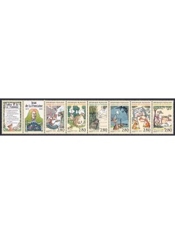 FRANCIA 1995 Jean de la Fontaine 6v MNH**