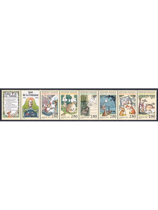 FRANCE 1995 Jean de la Fontaine 6v MNH**