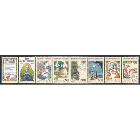 FRANCIA 1995 Jean de la Fontaine 6v MNH**