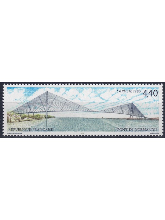 FRANCE 1995 Normandy Bridge MNH**