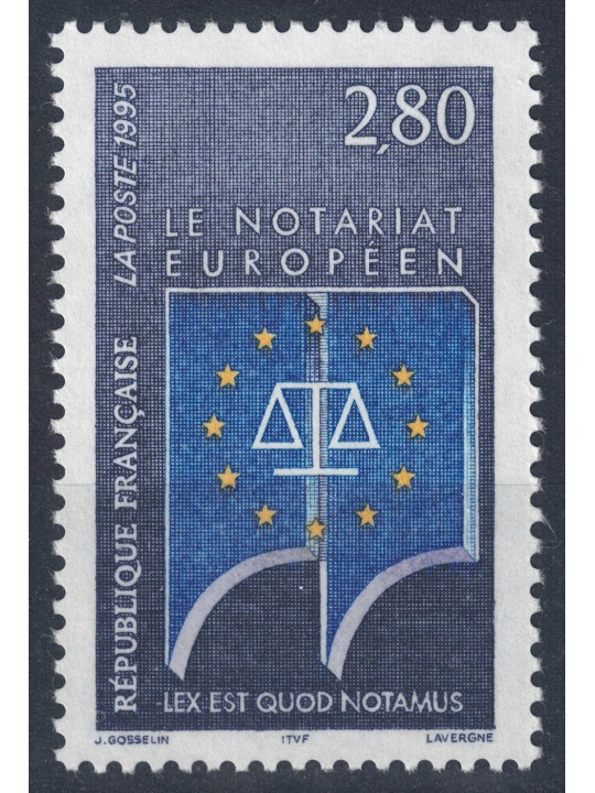 FRANCIA 1995 Notariato europeo MNH**