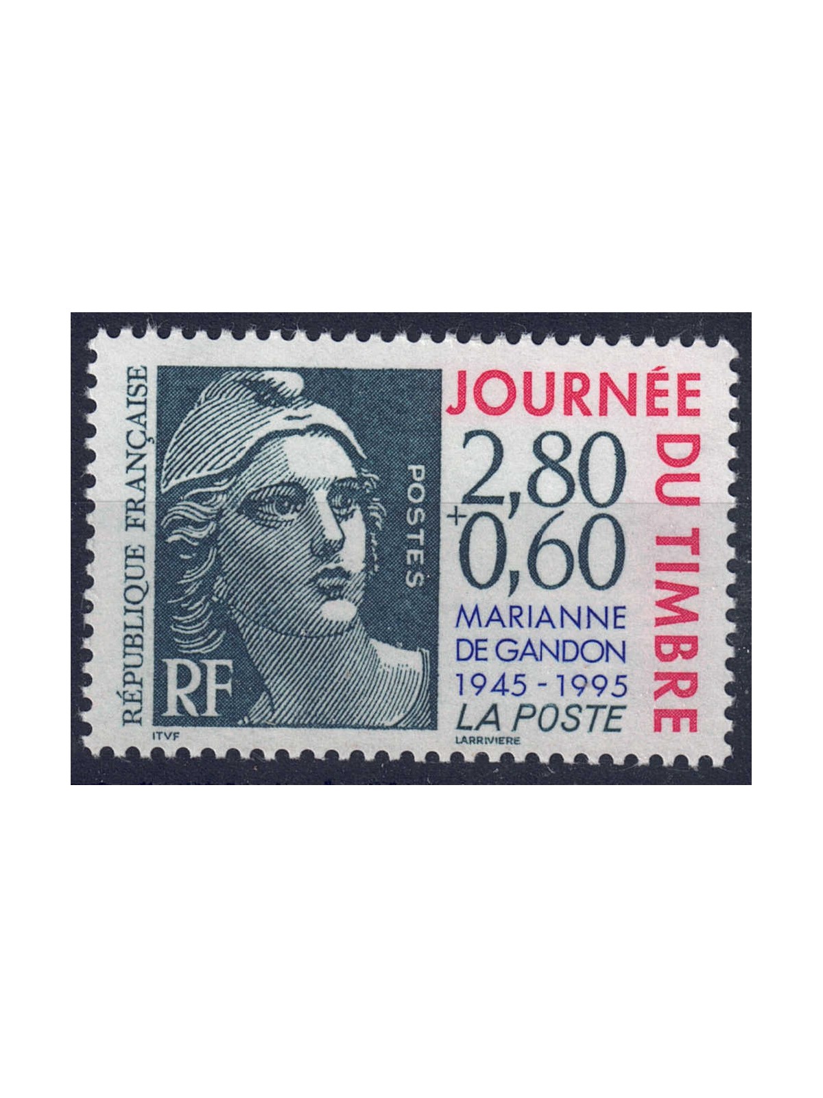 FRANCE 1995 Stamp Day MNH**