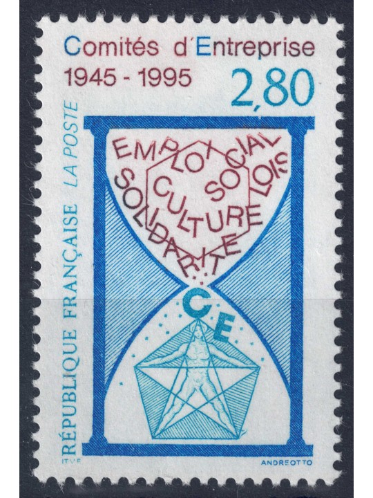 FRANCIA 1995 Consigli di fabbrica MNH**