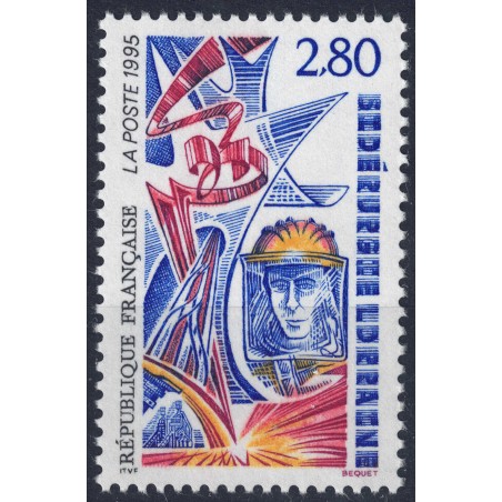 FRANCIA 1995 Industria siderurgica lorena MNH**