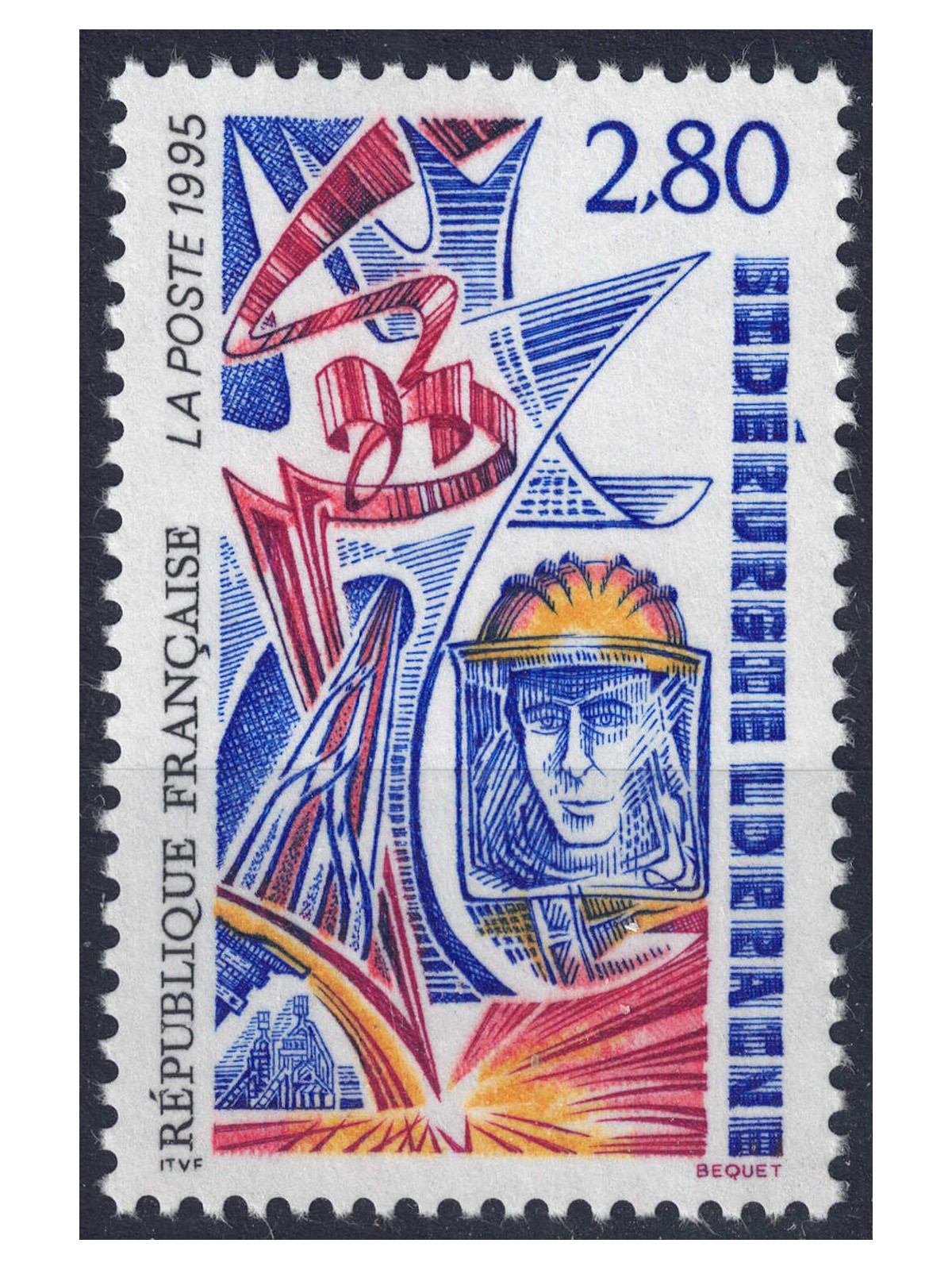 FRANCE 1995 Lorraine steel industry MNH**