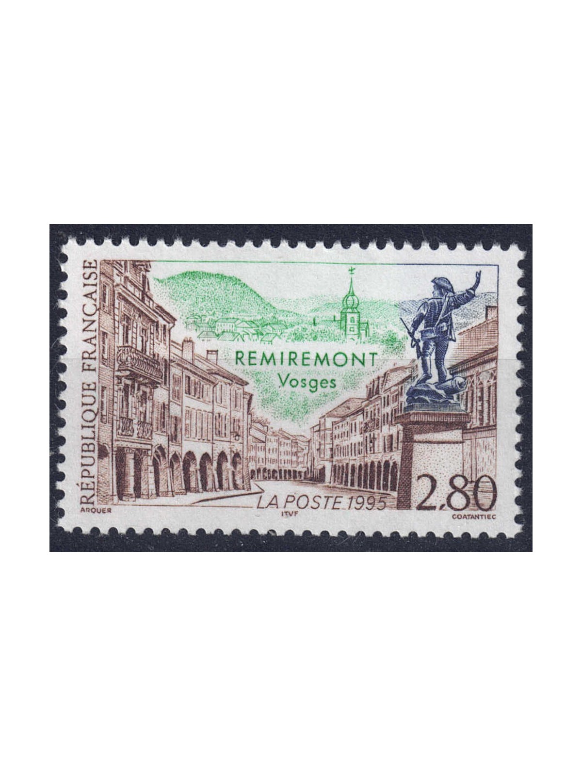 FRANCIA 1995 Turistica (Remiremont) MNH**