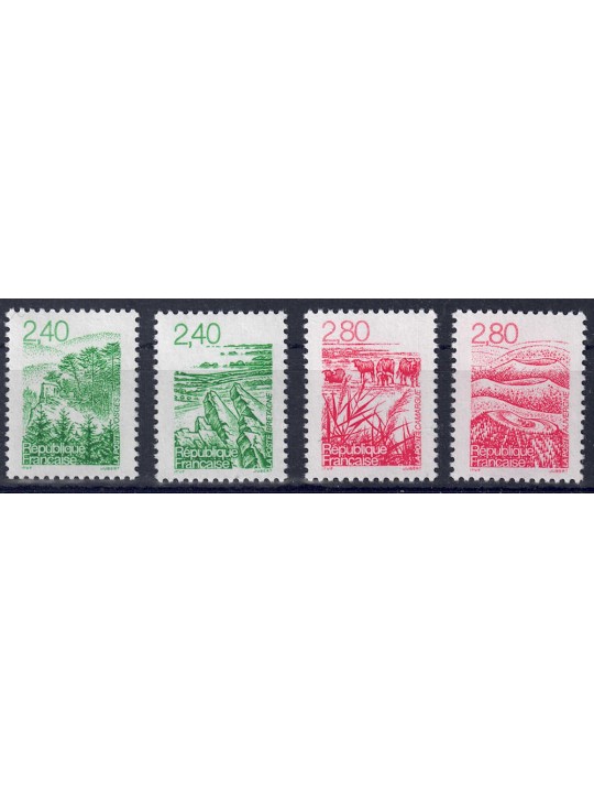 FRANCE 1995 The French regions 4v MNH**
