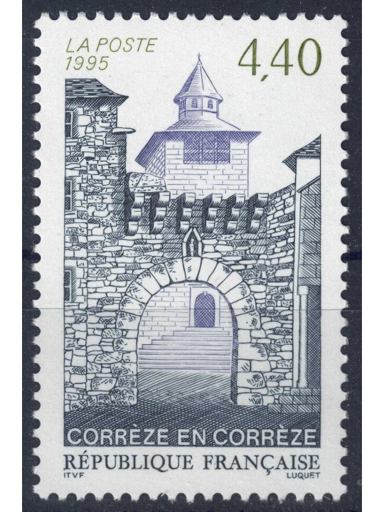 FRANCE 1995 Tourist (Corrèze) MNH**