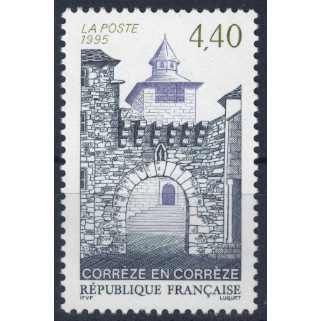 FRANCE 1995 Tourist (Corrèze) MNH**