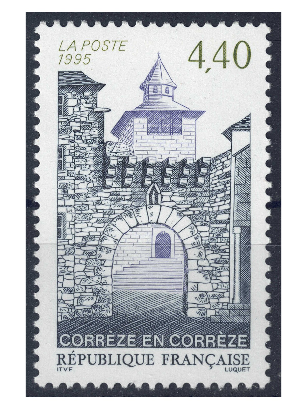 FRANCE 1995 Tourist (Corrèze) MNH**