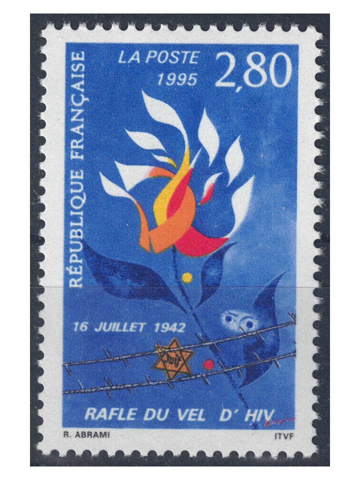 FRANCE 1995 Vel d'Hiv roundup MNH**