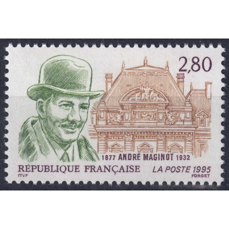 FRANCE 1995 André Maginot MNH**