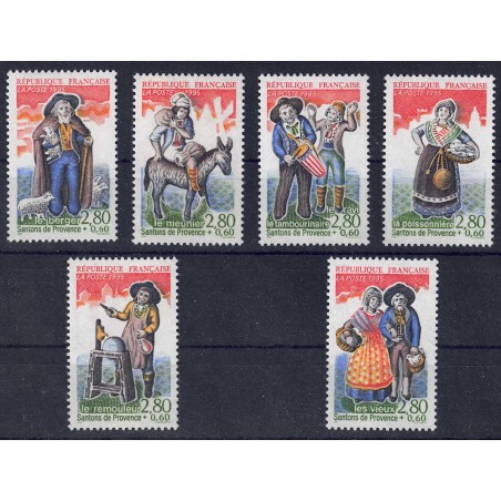 FRANCIA 1995 Statuette provenzali 6v MNH**