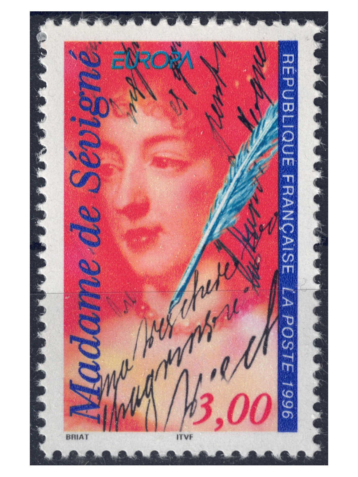 FRANCE 1996 Europe MNH**