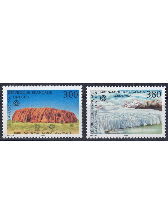 FRANCIA 1996 Francobolli di Servizio (UNESCO) 2v MNH**