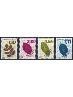 FRANCIA 1996 Preannullati (Foglie di alberi) 4v MNH**
