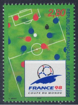 FRANCIA 1995 Mondiali di calcio MNH**