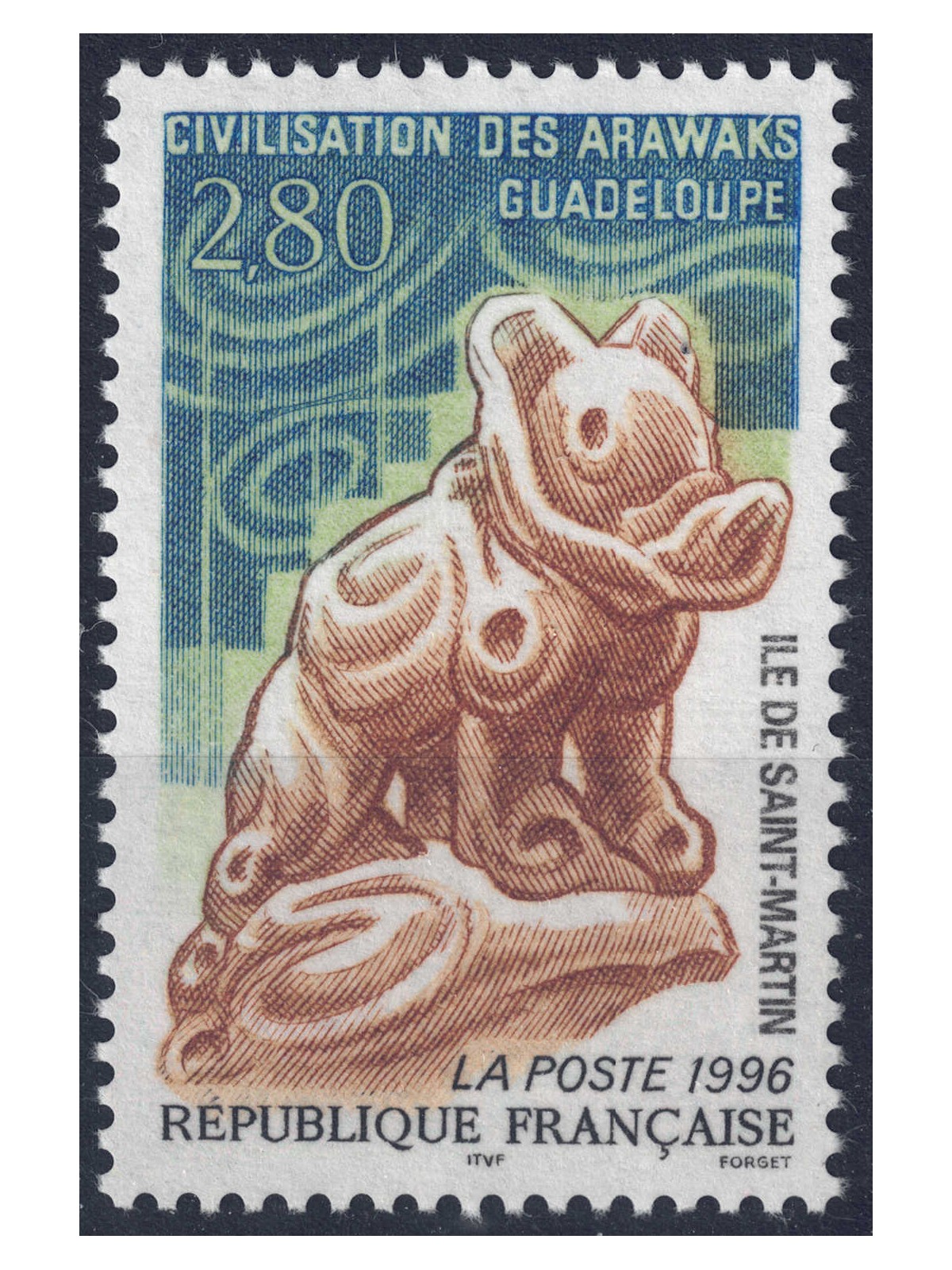 FRANCE 1996 Civilization of the Arawaks MNH**