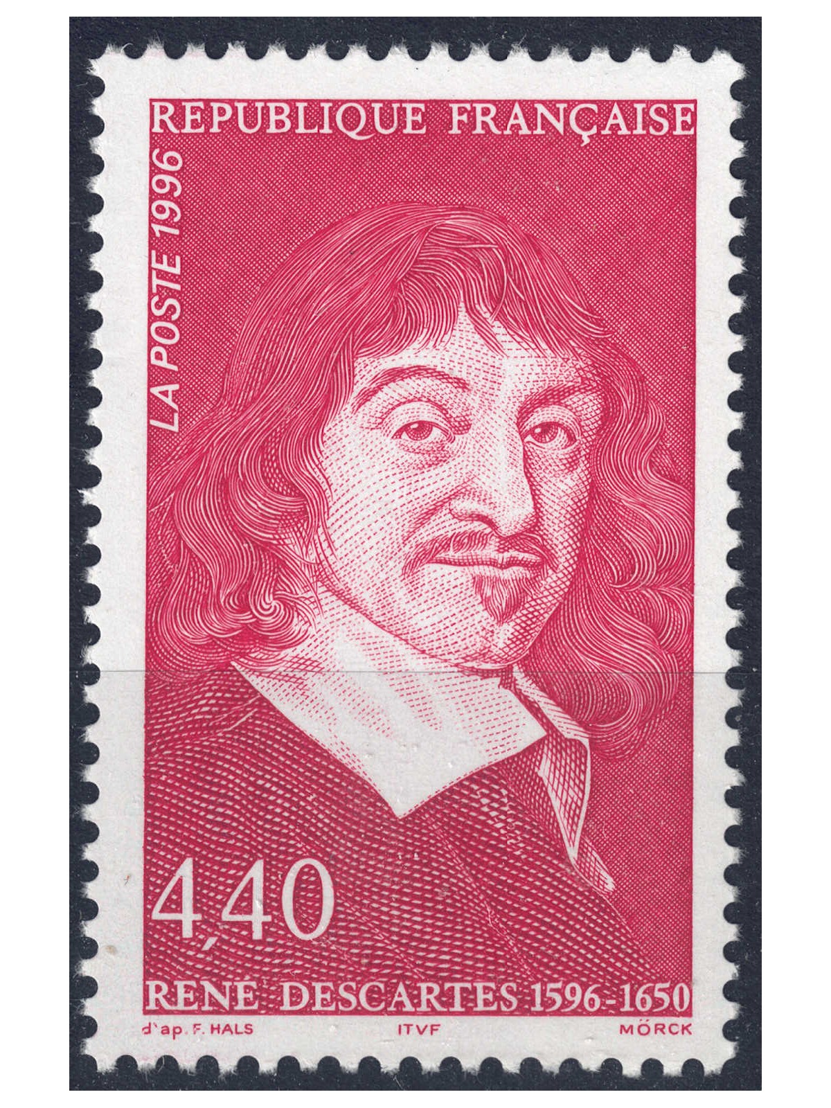 FRANCIA 1996 René Descartes MNH**