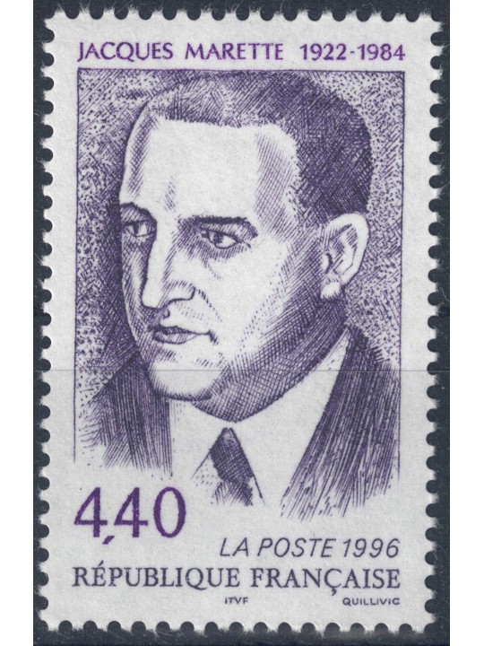 FRANCE 1996 Jacques Marette MNH**