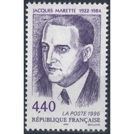 FRANCIA 1996 Jacques Marette MNH**