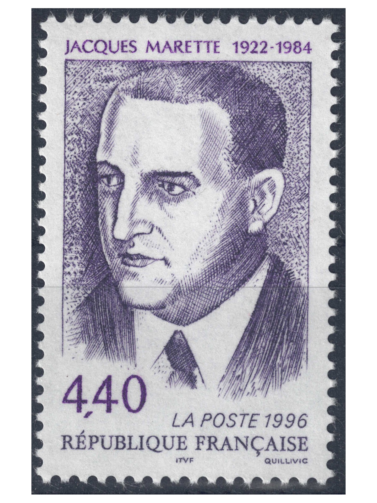 FRANCIA 1996 Jacques Marette MNH**