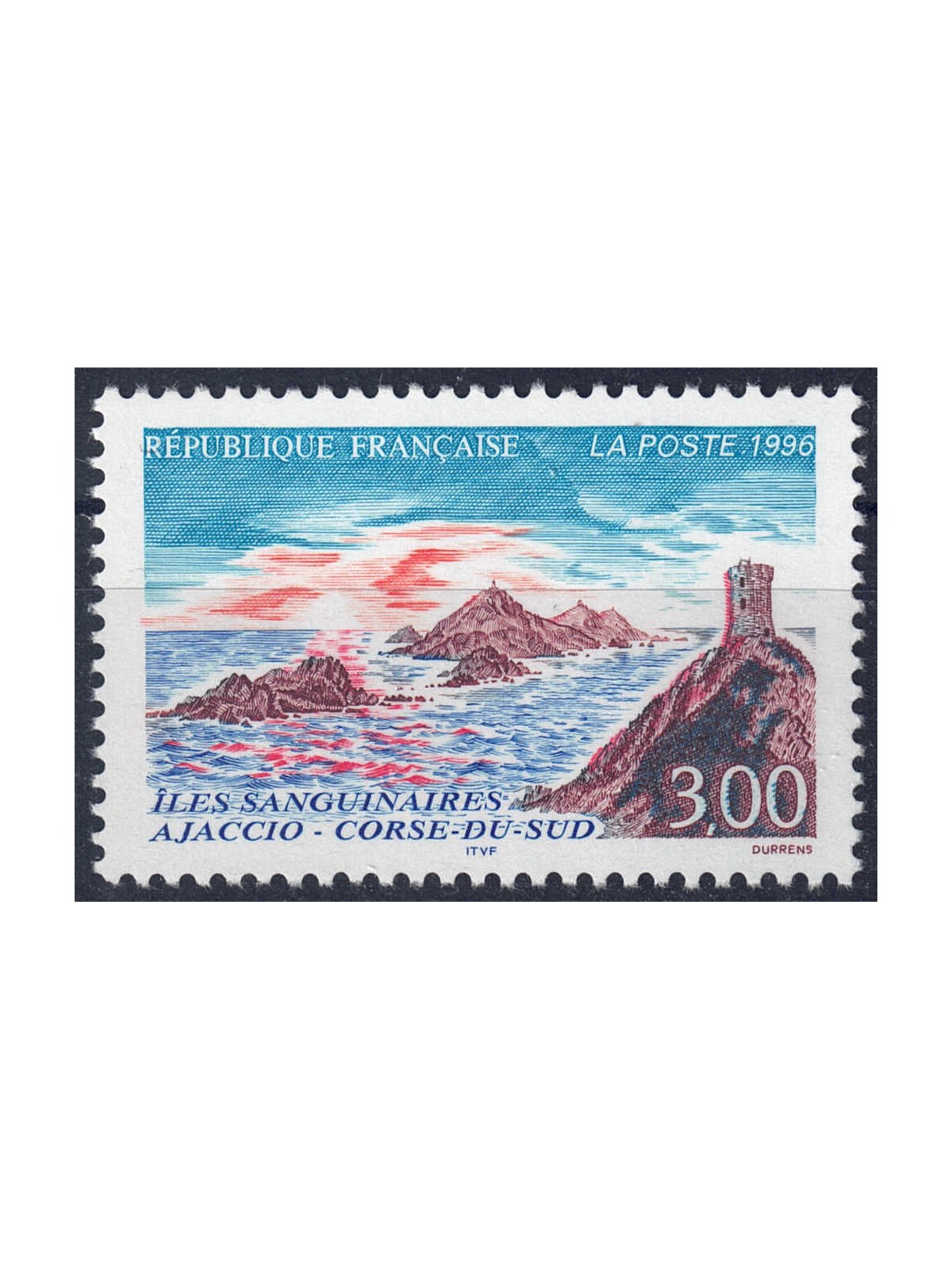 FRANCIA 1996 Turistica (Corsica) MNH**