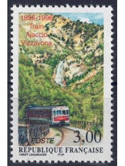 FRANCIA 1996 Linea ferroviaria MNH**