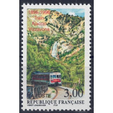 FRANCIA 1996 Linea ferroviaria MNH**