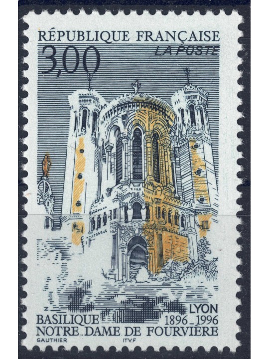 FRANCIA 1996 Notre-Dame de Fourvière MNH**