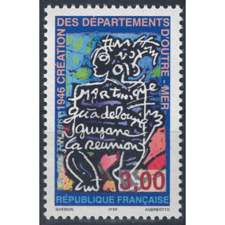 FRANCE 1996 Overseas Departments MNH**