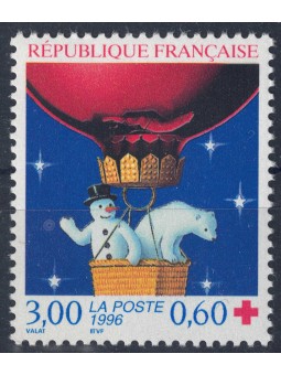 FRANCE 1996 Pro Red Cross MNH**