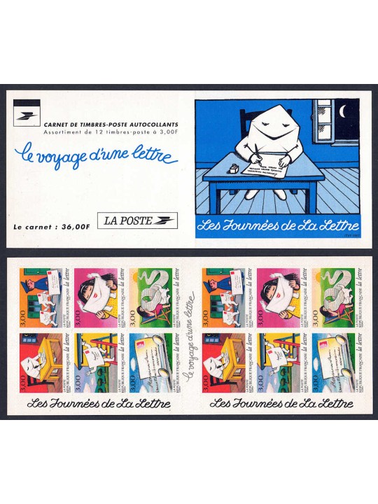 FRANCE 1997 The Days of the Letter (booklet) MNH**