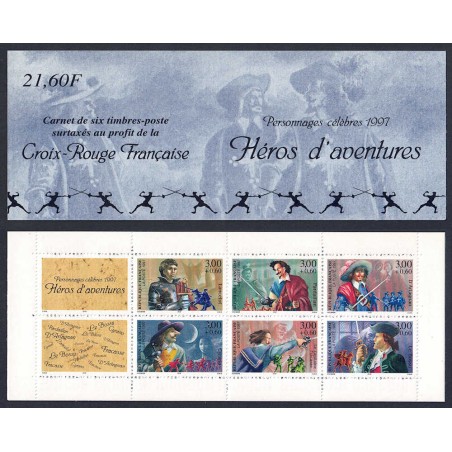 FRANCIA 1997 Eroi d'avventure LB MNH**