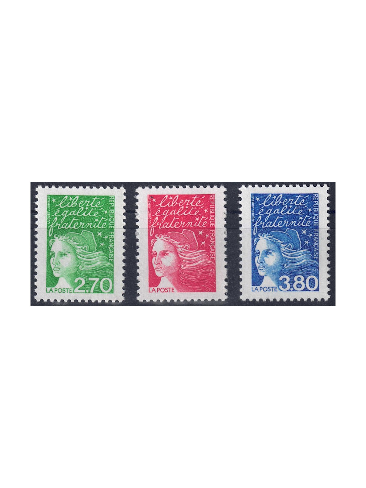 FRANCIA 1997 Marianna del 14 Luglio 3v MNH**