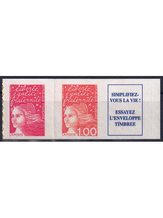 FRANCE 1997 Marianne of 14 July 2v MNH**