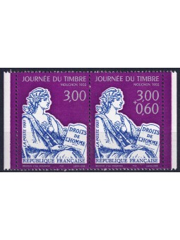 FRANCE 1997 Stamp Day 2v MNH**