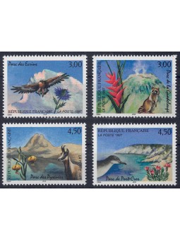 FRANCIA 1997 Natura in Francia (12ª serie) 4v MNH**