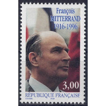 FRANCIA 1997 François Mitterrand MNH**
