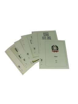 ITALY 2004 Lindner album sheets for single stamps