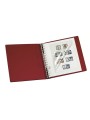 LINDNER REGULAR 18-ring binder with case (burgundy) us
