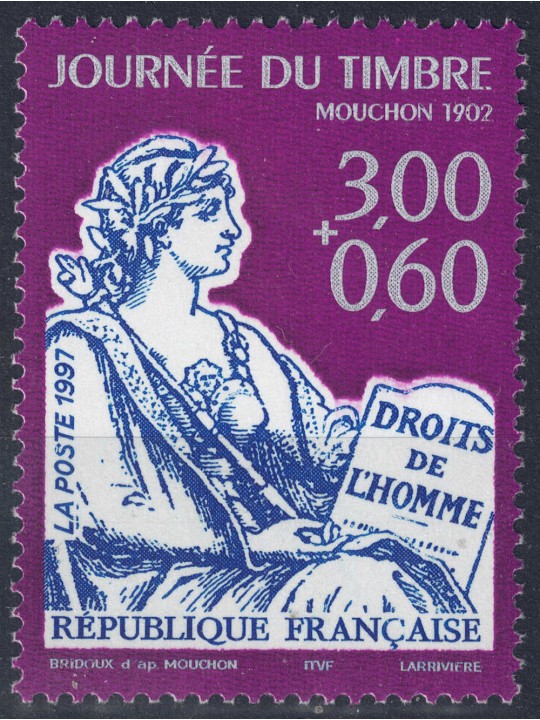 FRANCE 1997 Stamp Day MNH**