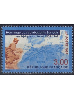FRANCE 1997 Tribute to French soldiers MNH**