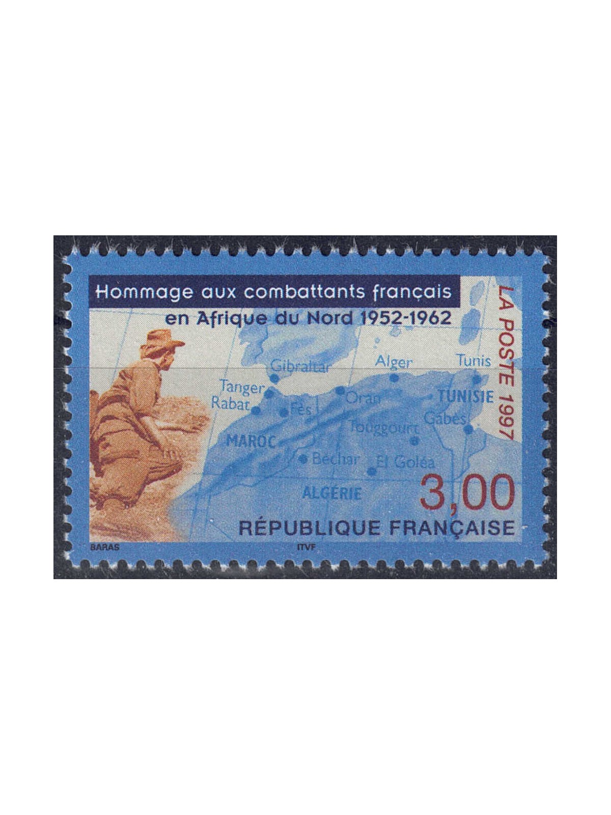 FRANCIA 1997 Omaggio ai Soldati Francesi MNH**