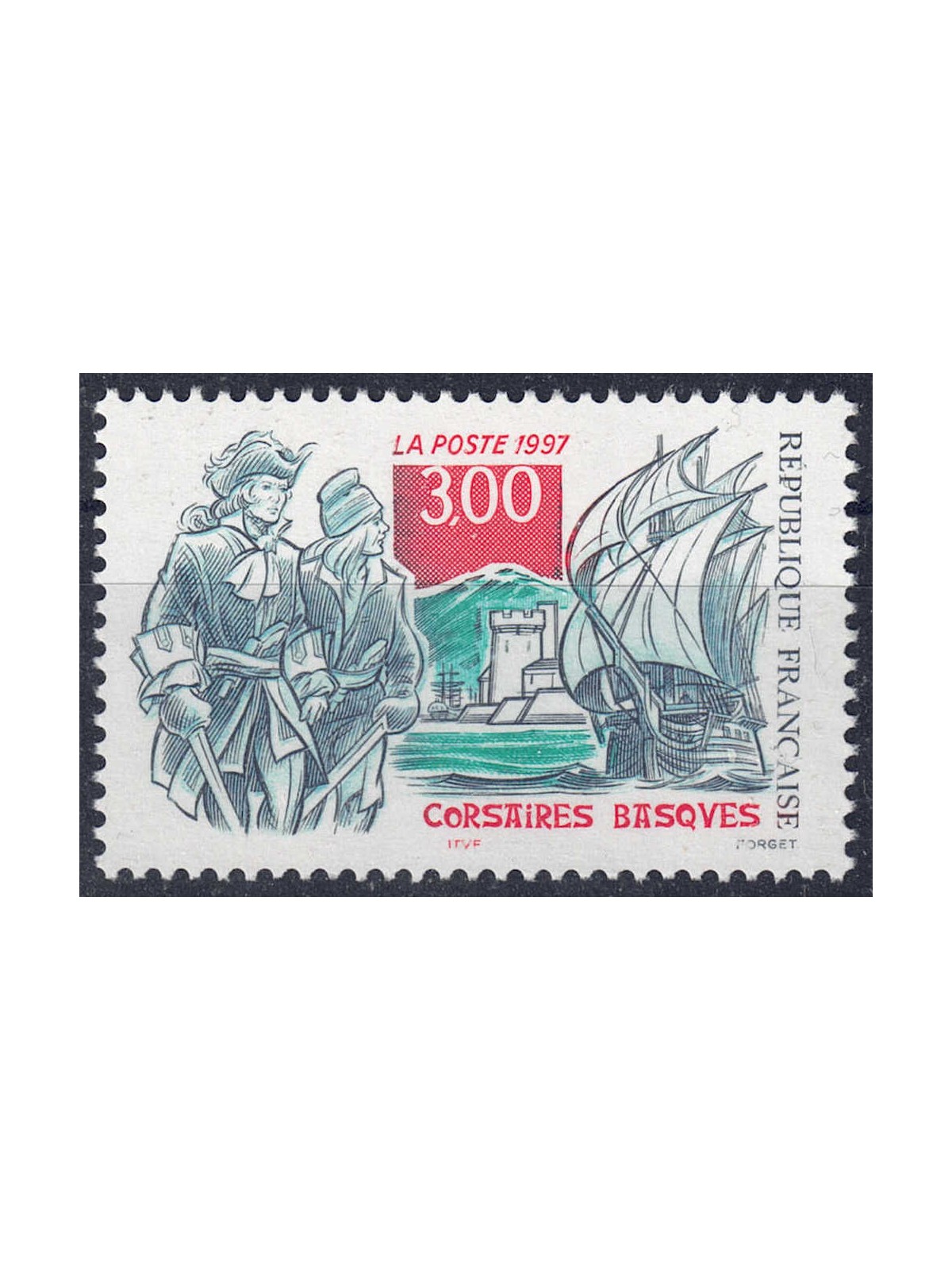 FRANCE 1997 Basque pirates MNH**