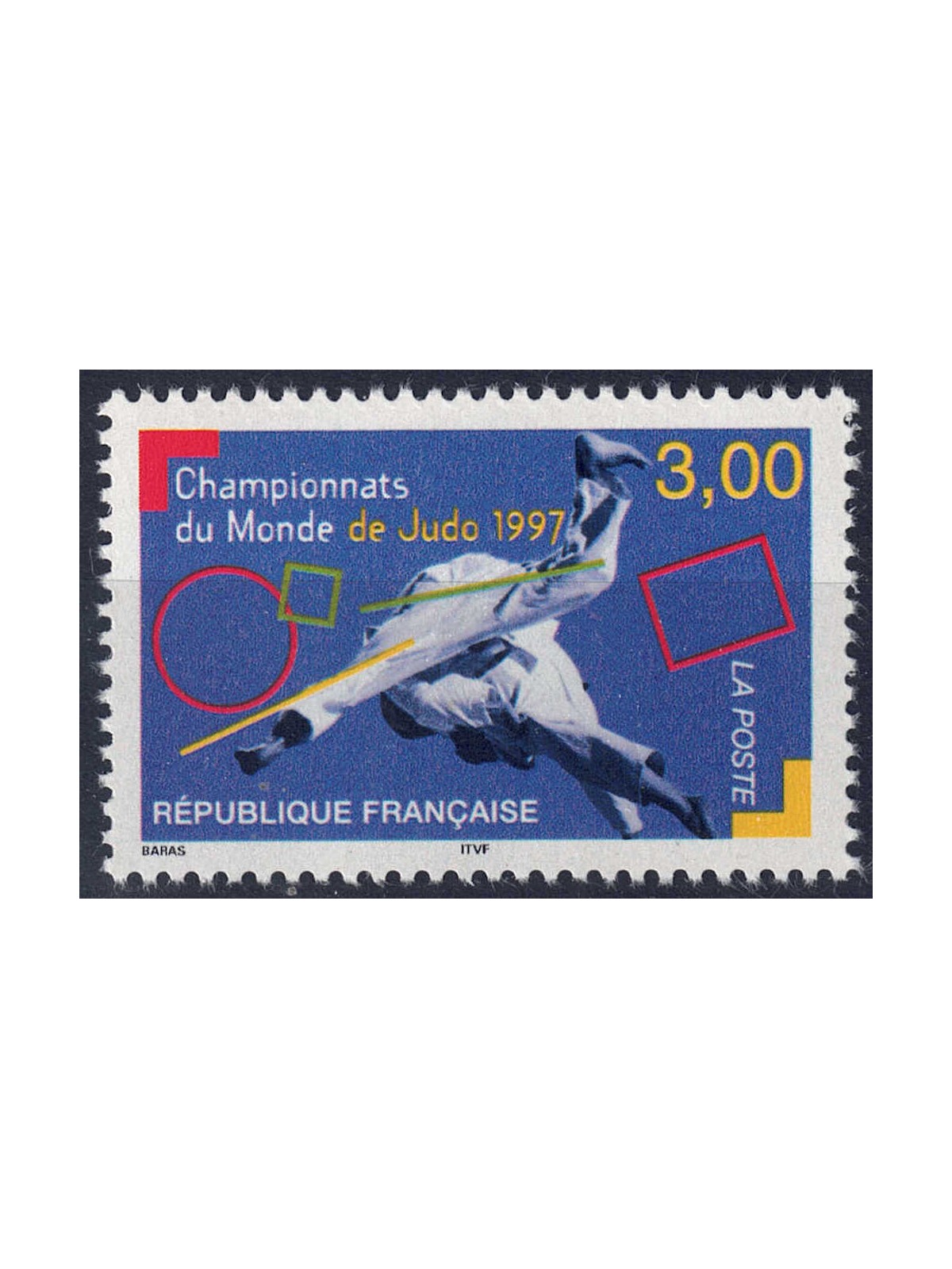 FRANCE 1997 World Judo Championships MNH**